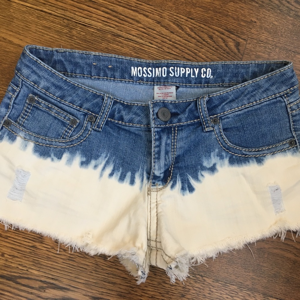 Mossimo Cut Off Ombre Short Shorts